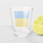 Verre A Shot Drapeau ukrainien (Dos)