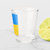 Verre A Shot Drapeau ukrainien (Droite)