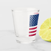 Verre A Shot drapeau usa (Gauche)