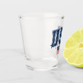 Verre A Shot Drapeau USA (Gauche)