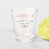 Verre A Shot Drôle (Dos)