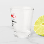 Verre A Shot Drôle (Droite)