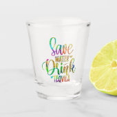 Verre A Shot Drôle Alcool Dit (Devant)