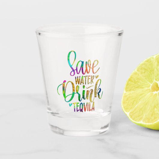 Verre A Shot Drôle Alcool Dit (Devant)