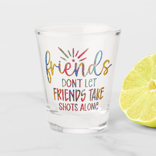Verre A Shot Drôle Alcool Dit (Devant)