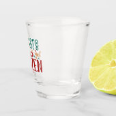 Verre A Shot Drôle de Renne Blitzen (Droite)