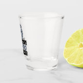 Verre A Shot Drôle et obsessionnel hippo trouble (Droite)