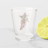 Verre A Shot Drôle Giraffe Shot Glass Cadeau (Dos)
