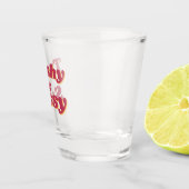 Verre A Shot Drôle Trashy & Sassy Cote (Droite)