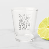 Verre A Shot Drôle, Vous Ratez 100% Des Tir Au But Que Vous Ne (Dos)