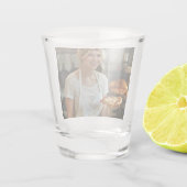 Verre A Shot Eating Pizza Photo Personalize Customize (Dos)