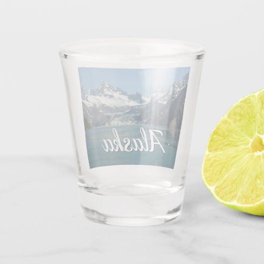 Verre A Shot Eaux glaciaires de l'Alaska (Dos)