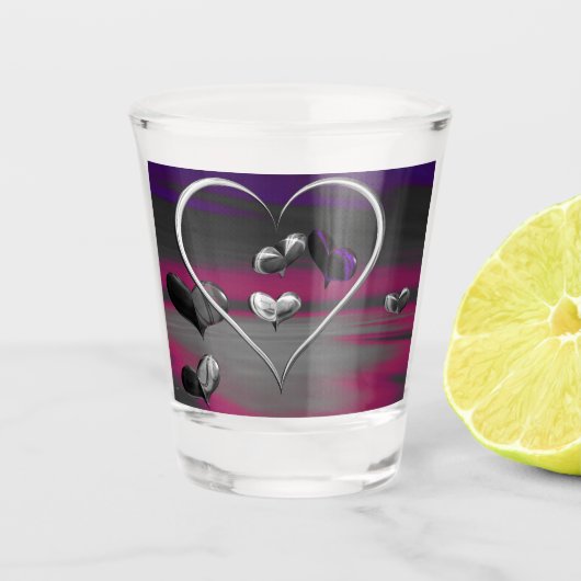 Verre A Shot Échos d'une romance métallique (Devant)
