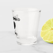 Verre A Shot Écran rouge à lèvres Chic Bridesmaid (Droite)