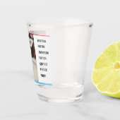 Verre A Shot Écrit en sept langues l'hiver (Droite)