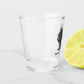 Verre A Shot Écureuil d'arbre personnalisé (Gauche)