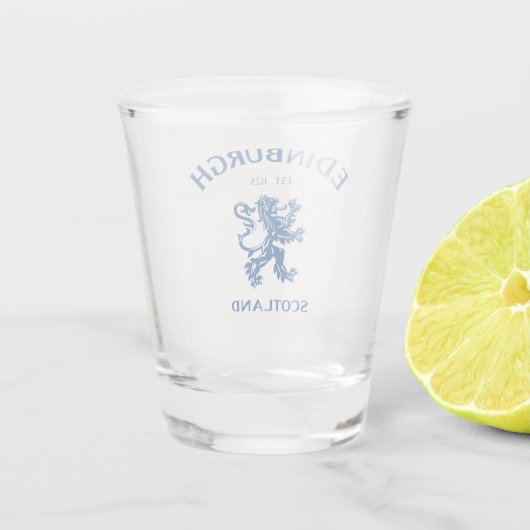 Verre A Shot EDIMBOURG Écosse (Dos)