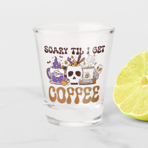 Verre A Shot Effrayant Jusqu'À Ce Que J'Obtienne Du Café