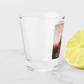 Verre A Shot Église espagnole de Barcelone (Gauche)