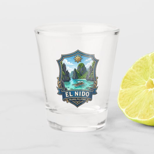 Verre A Shot El Nido Philippines (Devant)