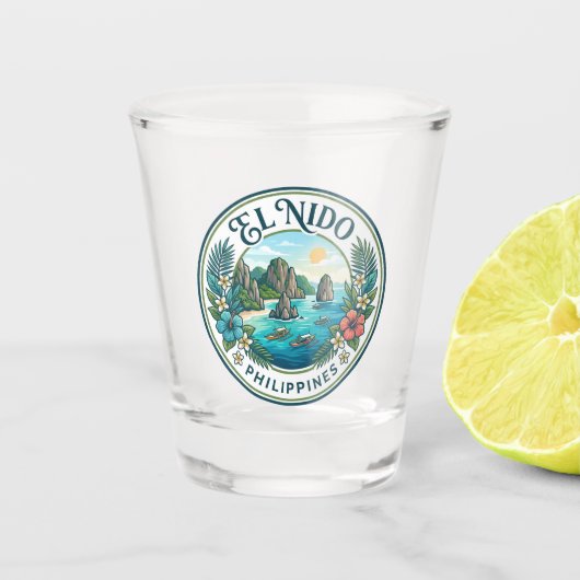 Verre A Shot El Nido Philippines (Devant)