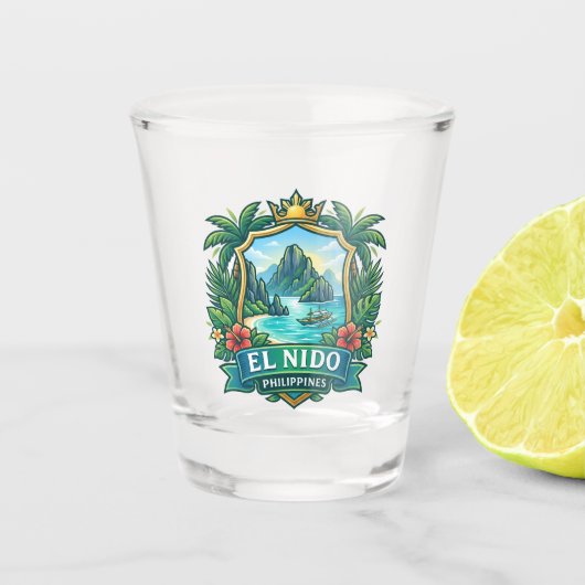 Verre A Shot El Nido Philippines (Devant)