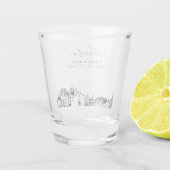 Verre A Shot El Paso Mariage Favoriser les encouragements perso (Dos)