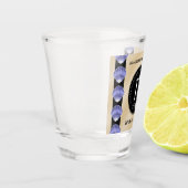 Verre A Shot Élégant 17ème anniversaire de Mariage des obus (Gauche)