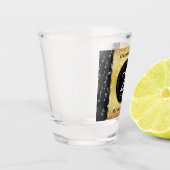 Verre A Shot Élégant 27e anniversaire de Mariage de musique (Gauche)