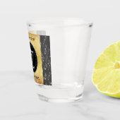 Verre A Shot Élégant 27e anniversaire de Mariage de musique (Droite)