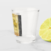 Verre A Shot Élégant 27e anniversaire de Mariage de musique (Droite)