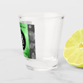 Verre A Shot Élégant 38e anniversaire du Mariage Emeraude (Droite)