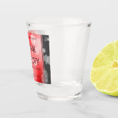 Verre A Shot Élégant 40ème 80ème anniversaire de Ruby Mariage (Droite)