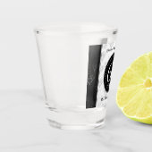 Verre A Shot Élégant 60e anniversaire de Mariage de diamant (Gauche)