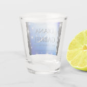 Verre A Shot Élégant 67e anniversaire Mariage de Star Sapphire (Dos)