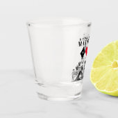 Verre A Shot Élégant et amusant Las Vegas Mariage (Gauche)