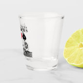 Verre A Shot Élégant et amusant Las Vegas Mariage (Droite)