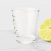 Verre A Shot Elégant Personnalisé Shot Glass Mariage Faveurs (Droite)