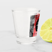 Verre A Shot Élégante célébration du 40e anniversaire du Mariag (Gauche)