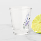 Verre A Shot Élégante fête de Bachelorette lavande violette (Gauche)