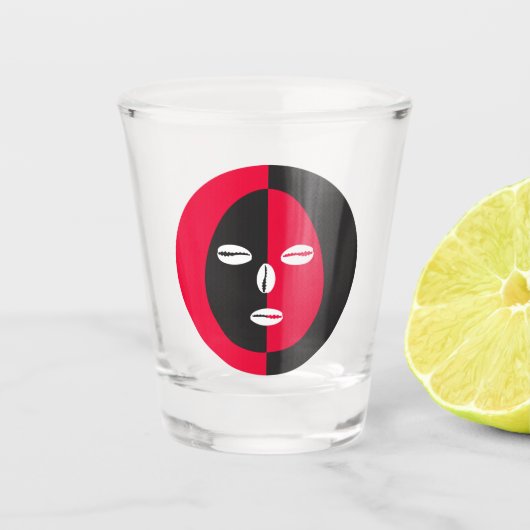 Verre A Shot Elegguá, la petite grande (Devant)