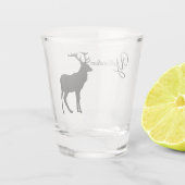 Verre A Shot Elk de Yellowstone (Dos)