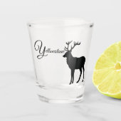 Verre A Shot Elk de Yellowstone (Devant)