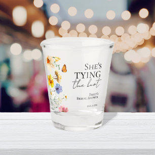 Verre A Shot Elle se marie   Baby Shower Wildflower