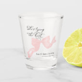 Verre A Shot Elle se marie | Pink Bow Bridal Shower (Devant)