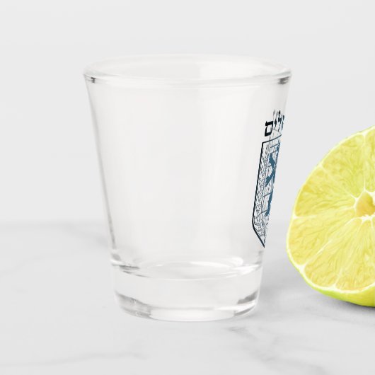 Verre A Shot Emblème de Jérusalem (Gauche)