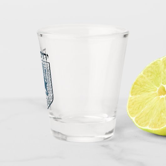 Verre A Shot Emblème de Jérusalem (Droite)