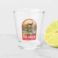 Emblème de La Haye Pays-Bas Travel Art