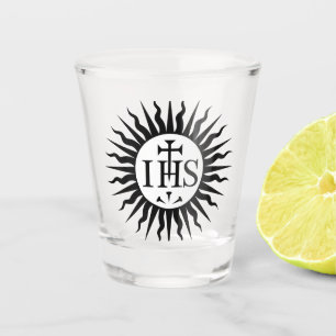 Verre A Shot Emblème de la Société de Jésus