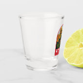 Verre A Shot Emblème Rome Italie Travel Retro (Gauche)